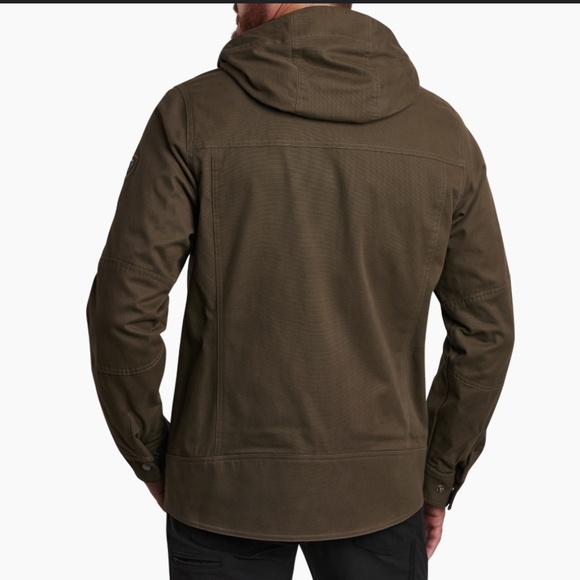 $179 Kuhl Mens Law Fleece Lined Jacket- Gunmetal Size Small - Picture 2 of 3